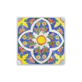 Oscar Stone Decor Doğaltaş Baskılı Bardak Altlığı Tile Desen 10 Cm X 10 Cm - Stone Coaster Dsn87-4