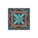 Oscar Stone Decor Doğaltaş Baskılı Bardak Altlığı Tile Desen 10 Cm X 10 Cm - Stone Coaster Dsn91-2