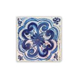 Oscar Stone Decor Doğaltaş Baskılı Bardak Altlığı Tile Desen 10X10 Cm Stone Coaster Dsn127-3