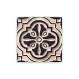 Oscar Stone Decor Doğaltaş Baskılı Bardak Altlığı Tile Desen 10X10 Cm Stone Coaster Dsn250-1