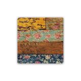 Oscar Stone Decor Doğaltaş Baskılı Bardak Altlığı Tile Desen 10X10 Cm Stone Coaster Dsn31-1