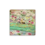 Oscar Stone Decor Doğaltaş Baskılı Bardak Altlığı Tile Desen 10x10 Cm Stone Coaster DSN31-3