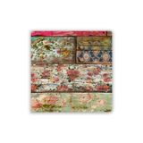 Oscar Stone Decor Doğaltaş Baskılı Bardak Altlığı Tile Desen 10X10 Cm Stone Coaster Dsn31-4