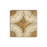 Oscar Stone Decor Doğaltaş Baskılı Bardak Altlığı Tile Desen 10X10 Cm Stone Coaster Dsn39-3