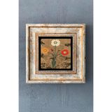 Oscar Stone Decor Ebru Çerçeveli Taş Tablo 20x20 Cm-wall Decor CDD-40-1129