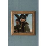 Oscar Stone Decor Masif Çerçeveli Atatürk Doğaltaş Tablo Pano 28x28 Cm PRMT2020-911