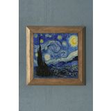 Oscar Stone Decor Masif Çerçeveli Doğaltaş Tablo 28x28 Cm Vincent Van Gogh Eserleri PRMT2020-1526