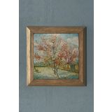 Oscar Stone Decor Masif Çerçeveli Doğaltaş Tablo 28x28 Cm Vincent Van Gogh Eserleri PRMT2020-1611