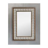 Oscar Stone Decor Masif Çerçeveli Mozaik Taş Ayna 43 Cm X 63 Cm Seramik Desenli Ayna AYN4060-104