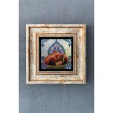 Oscar Stone Decor Nar Çerçeveli Taş Tablo 20X20 Cm-Wall Decor Cdd-40-1251
