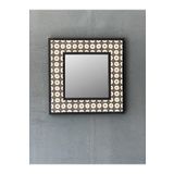 Oscar Stone Decor Oscar Stone Ahşap Çerçeveli Mozaik Doğaltaş Ayna 33 Cm X 33 Cm AYN-005