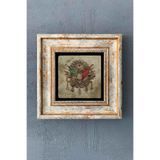 Oscar Stone Decor Osmanlı Tuğra Çerçeveli Taş Tablo 20x20 Cm-wall Decor CDD-40-1291
