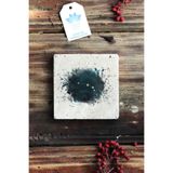 Oscar Stone Decor Taş Bardak Altlığı Stone Coasters - Aries/Koç Burcu (Burçlar) Bba1-02