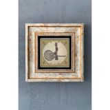 Oscar Stone Decor Tuğra Çerçeveli Taş Tablo 20X20 Cm-Wall Decor Cdd-40-1244