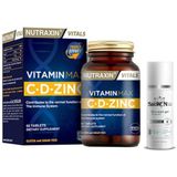 Oscar Vitamin Max CD Zınc 60 Tablet + Yüz Temizleme Jeli 100ML Hediyeli