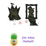 Oscar Wilde 2 Kitap Seti + Çim Adam Hediye - Hayır