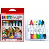 Oscar Yüz Boyası Set 6lı - Renkli