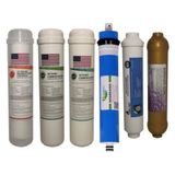 Oscarwater 12'' İnç İnline Kapalı Kasa Su Arıtma 6' Lı Mineral Filtre Seti
