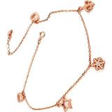 Ose Shop İtalyan tasarımı gümüş rose şans halhalı