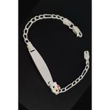 Ose Shop Mineli Hello Kitty Figürlü 925 ayar Gümüş Çocuk Bileklik