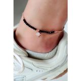 Ose Shop Oniks Taşlı 925ayar Gümüş Rose Kutup Yıldızı Figürlü Trend Halhal