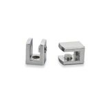 Osena 10 ADET LÜKS KÖŞELİ RAF CAM TUTUCU (ETEJER) 10 MM (8-2144-10)