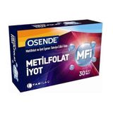 Osende Metilfolat İyot 30 Dil Altı Tablet