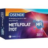Osende Mfi Metilfolat & Iyot 30 Tablet - Dezenfektan Hediyeli (%72 Alkol)