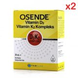 Osende Vitamin D3 K2 Kompleks 2x20 ml Damla