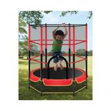 OSERSHOP Trambolin Koruma Fileli 105 cm Çocuk Trambolini İç Mekan Step Trambolinler