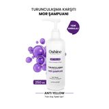 OSHİNE Turunculaşma Karşıtı Mor Şampuan Boyalı Saçlar Için Anti Yellow Shampoo, 250ml