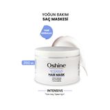 OSHİNE Yıpranmış Ve İşlem Görmüş Saçlara Özel Yoğun Bakım Saç Maskesi, Intensive Pure Care Mask, 350ml