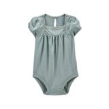 OshKosh Kız Bebek Body Yeşil