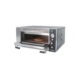 OSİMO Tek Katlı Elektrikli Pizza ve Lahmacun Fırını | 4 Pizza Kapasitesi | 4x25cm | 220V & 380V Uyumlu
