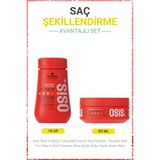 Osis Dust It 10 gr Mat Hacim Saç Pudrası ve Flexwax 85 ml Ultra Güçlü Doku Veren Wax Seti