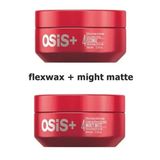 Osis Mighty Matte Güçlü Tutucu 85 ml Wax + Flex 85 ml Ultra Güçlü Krem Wax