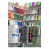 Oskar 120no Polyester Dikiş Ipliği 5000 Mt 3lü Set GRİ, SİYAH, HAKİ
