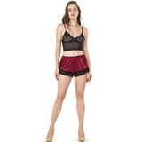 oskasa Moongirl 317 Saten Şortlu Takım ossabtkMON317 (M)