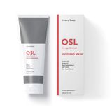 OSL Omega Skin Lab OSL sakinleştirici bakım maskesi 75 ml – yulaf ezmesi özü ve yaprak suyu içeren yüz maskesi, üstün cilt bakımı için