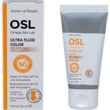 OSL Omega Skin Lab Renkli Güneş Koruyucu Spf 50 Açık/Kumral Tenliler Için Güneş Kremi - Ultra Fluid Spf 50 Light