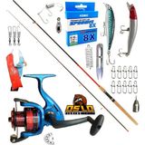 Oslo 3000 270CM 10-35GR Remixon Red Zoom Karbon Rapala Maket Balık Spin Olta Takımı Seti