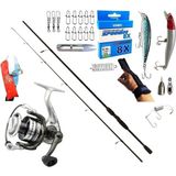 Oslo Dam Quick Impressa 4000 240CM 20-40GR Remixon Double Black Rapala Maket Balık Spin Olta Takımı Seti