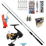 Oslo FX4000 Daiwa Sweepfire 210CM 10-30GR Spin Olta Takımı Seti