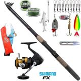 Oslo FX4000 Remixon Sapphire 270CM 10-40GR Turna Tele Spin Olta Takımı Seti