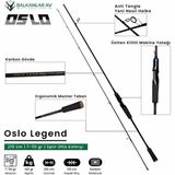 Oslo Legend 210CM 7-30GR Spin Olta Kamışı - Siyah