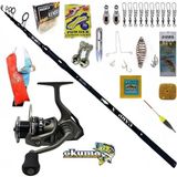 Oslo Okuma Acuador ACU-8000A 390cm 3,5lbs Carp-x Profesyonel Sazan Kıyı Olta Takımı Seti