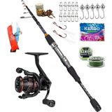 Oslo Okuma Ceymar Hd CHD-1000A 2.28MT 0,5-10GR Ryuji Rock Fish Teleskopik Lrf Olta Takımı Seti