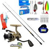 Oslo Okuma Outrax 3000 274CM 10-35GR Daiwa Rs Karbon Turna Spin Olta Takımı Seti