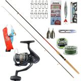 Oslo Okuma Revenger Rv-40 270CM 10-35GR Remixon Red Zoom Karbon Spin Olta Takımı Seti