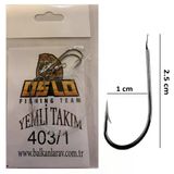 Oslo Oslo 403/1 Çelik Bronz Sazan, Turna, Eşkina ve Tatlı Su Kefali 3lü Yemli Hazır Takım